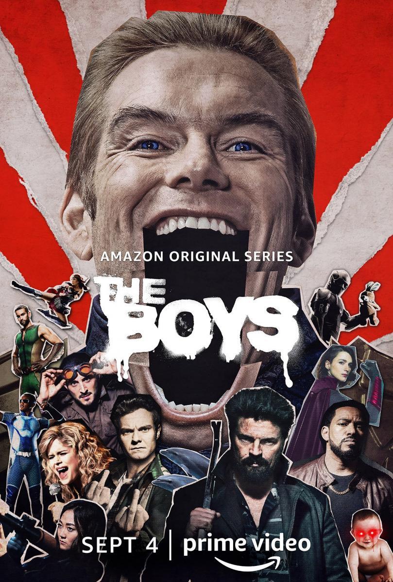 Poster The Boys Prime Video Homelander HD