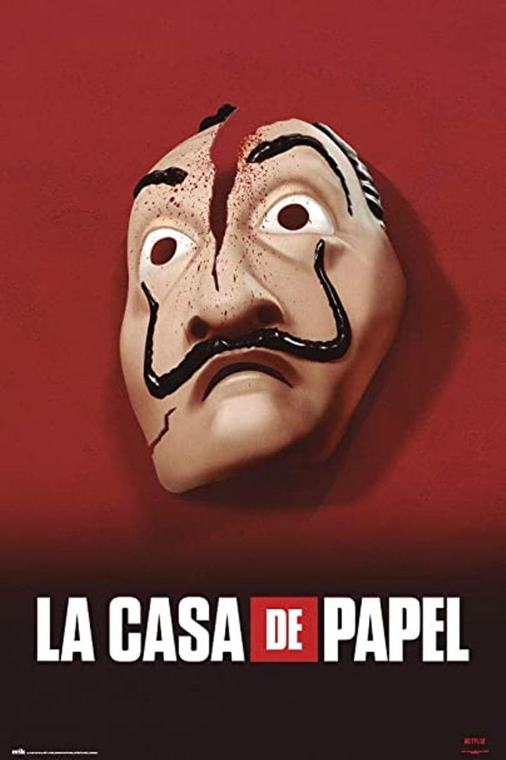Poster La Casa de Papel Netflix Dali HD