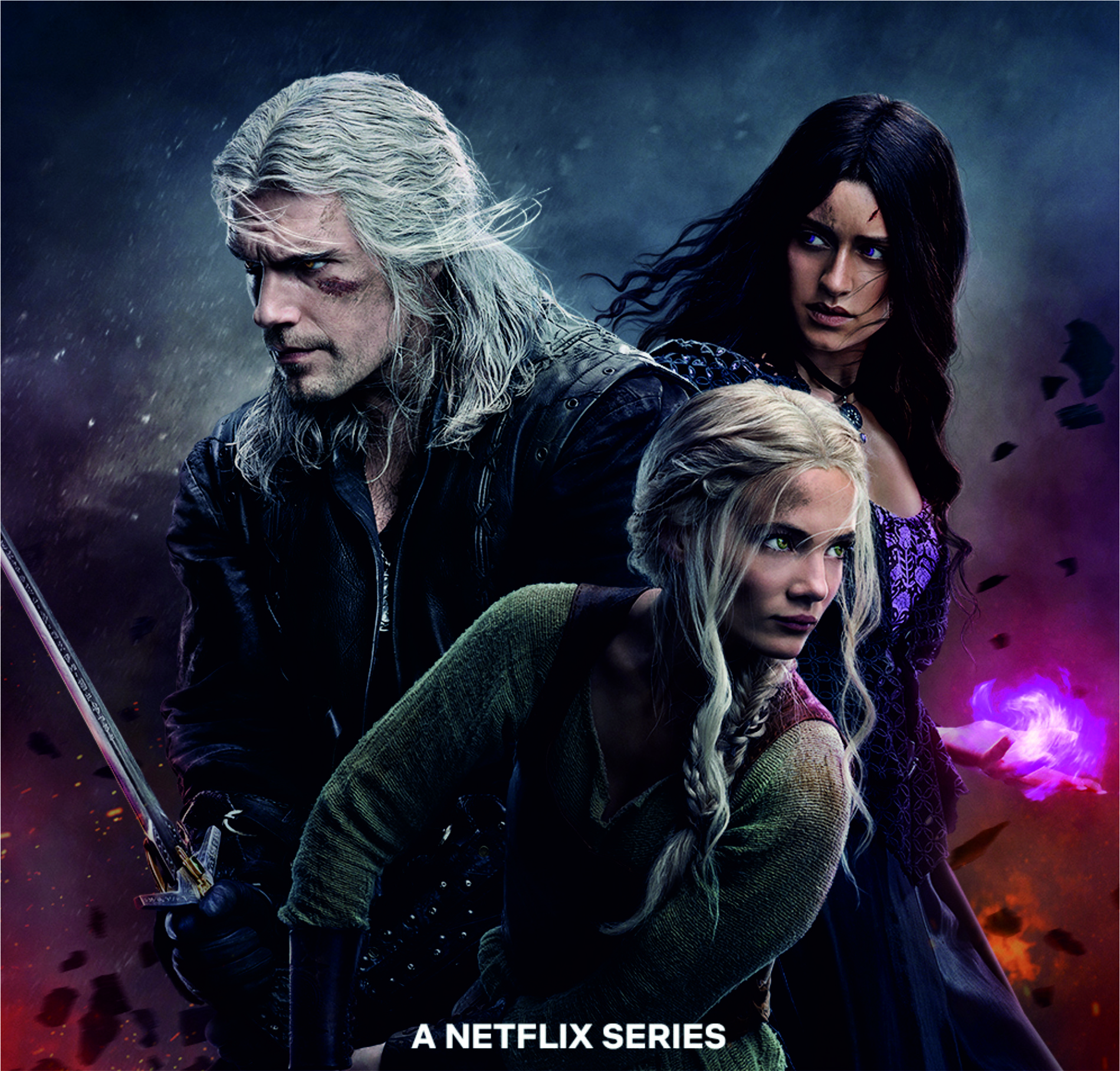 Poster The Witcher Netflix Henry Cavill HD